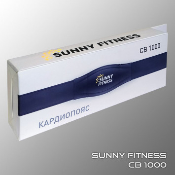Нагрудный кардио датчик пульса Sunny Fitness CB 1000